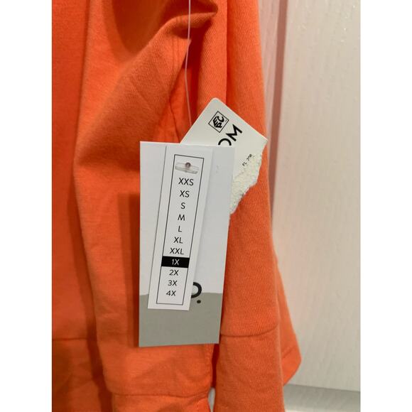 Bp. coral twist strap cropped‎ tank top size 1X NEW - Picture 3 of 6